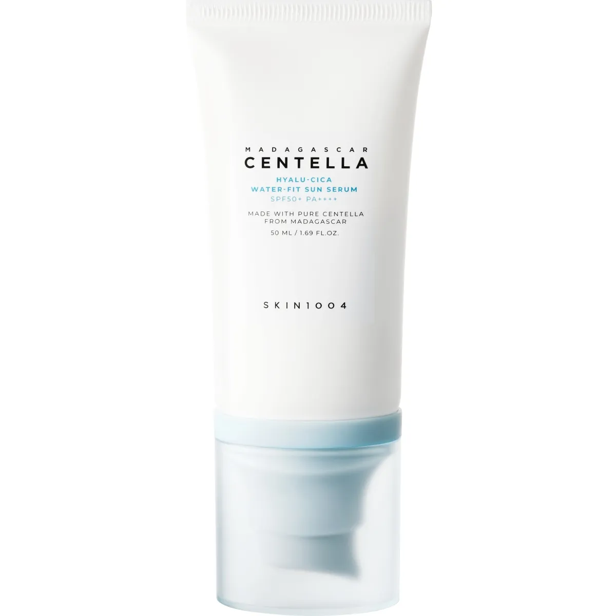 SKIN1004 MADAGASCAR CENTELLA HYALU-CICA WATER-FIT SUN SERUM 50ml - Produkta attēls