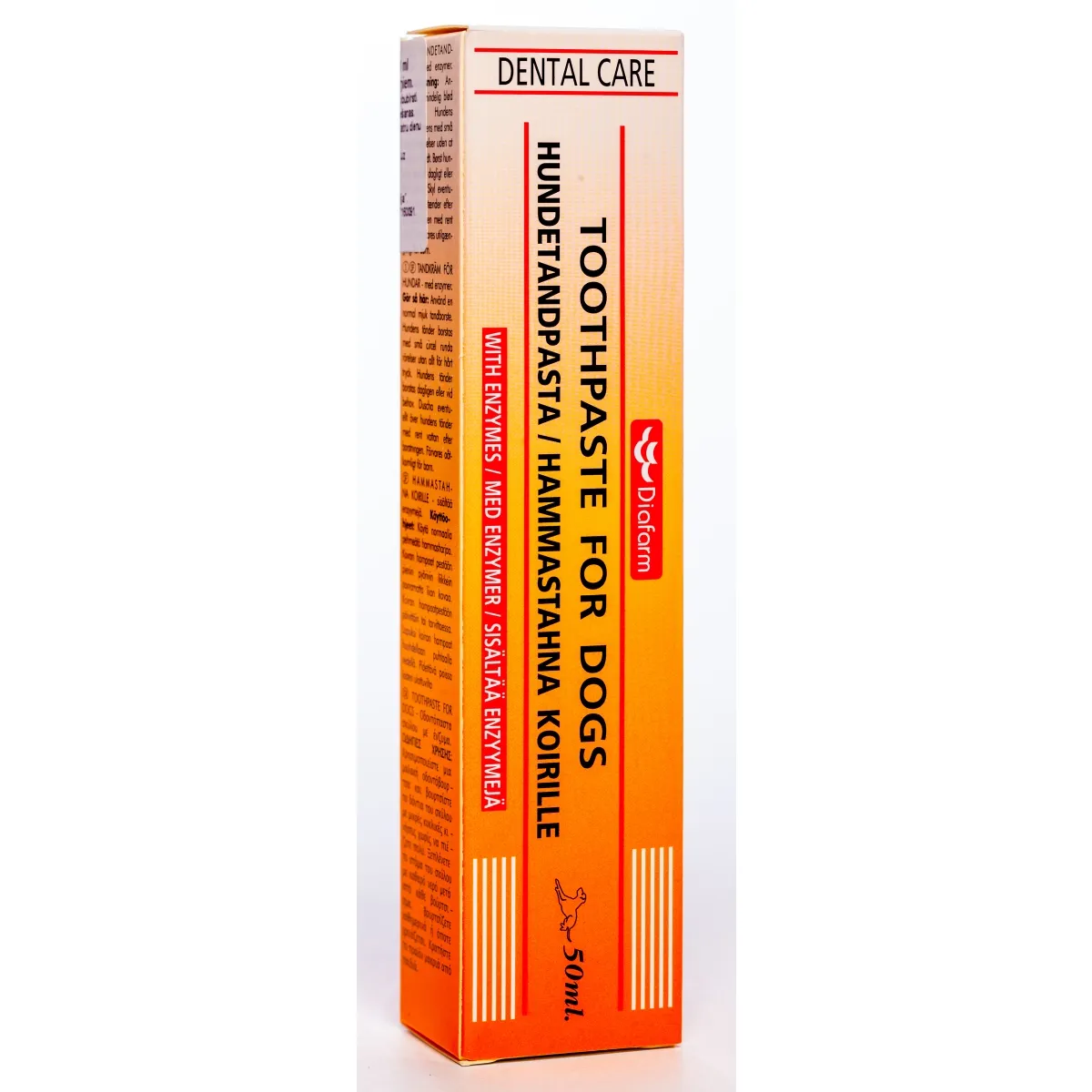 DF TOOTHPASTE FOR DOGS ENZYMES 75G - Produkta attēls