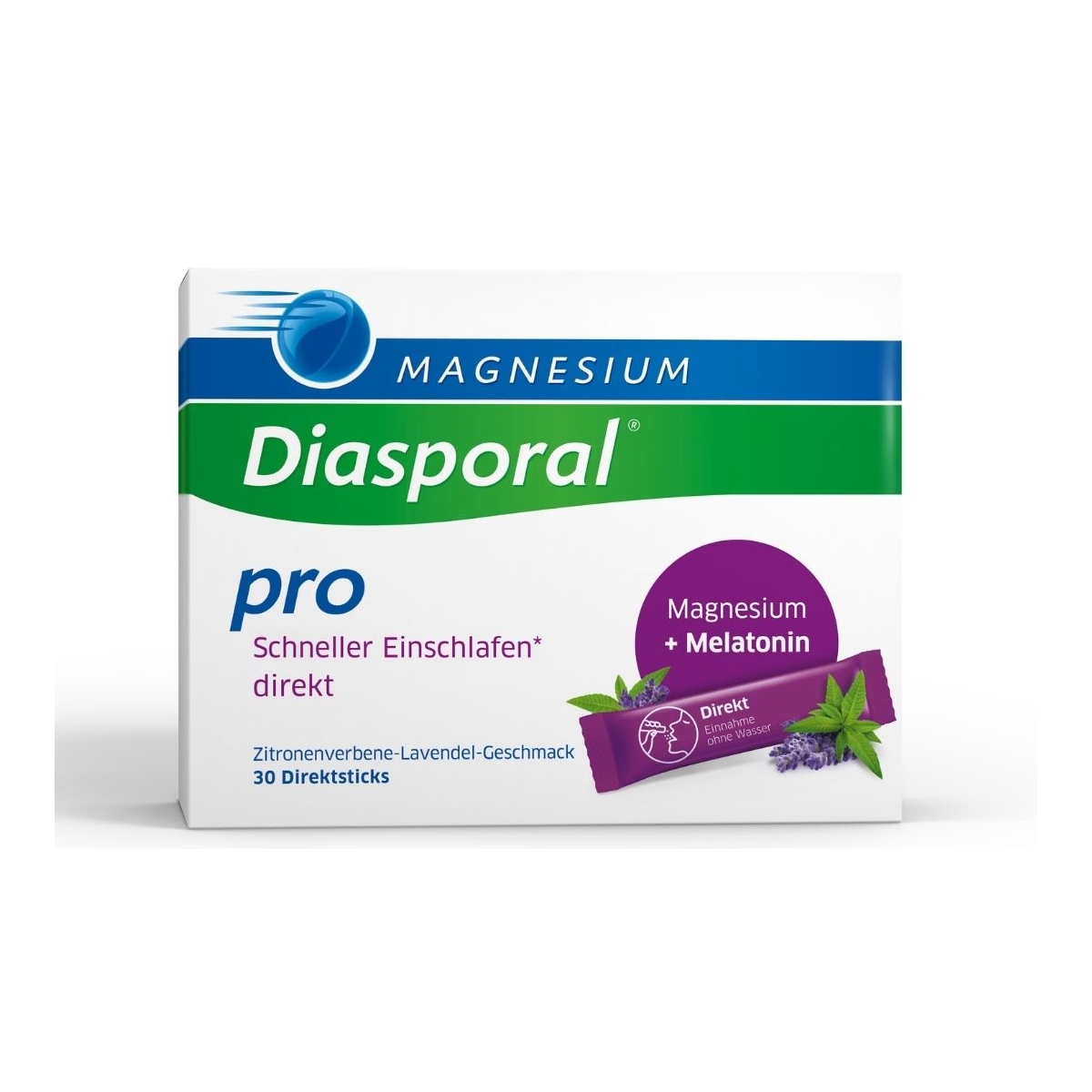 MAGNESIUM Diasporal Pro iemigšanai direkt, 30 paciņas - Produkta attēls