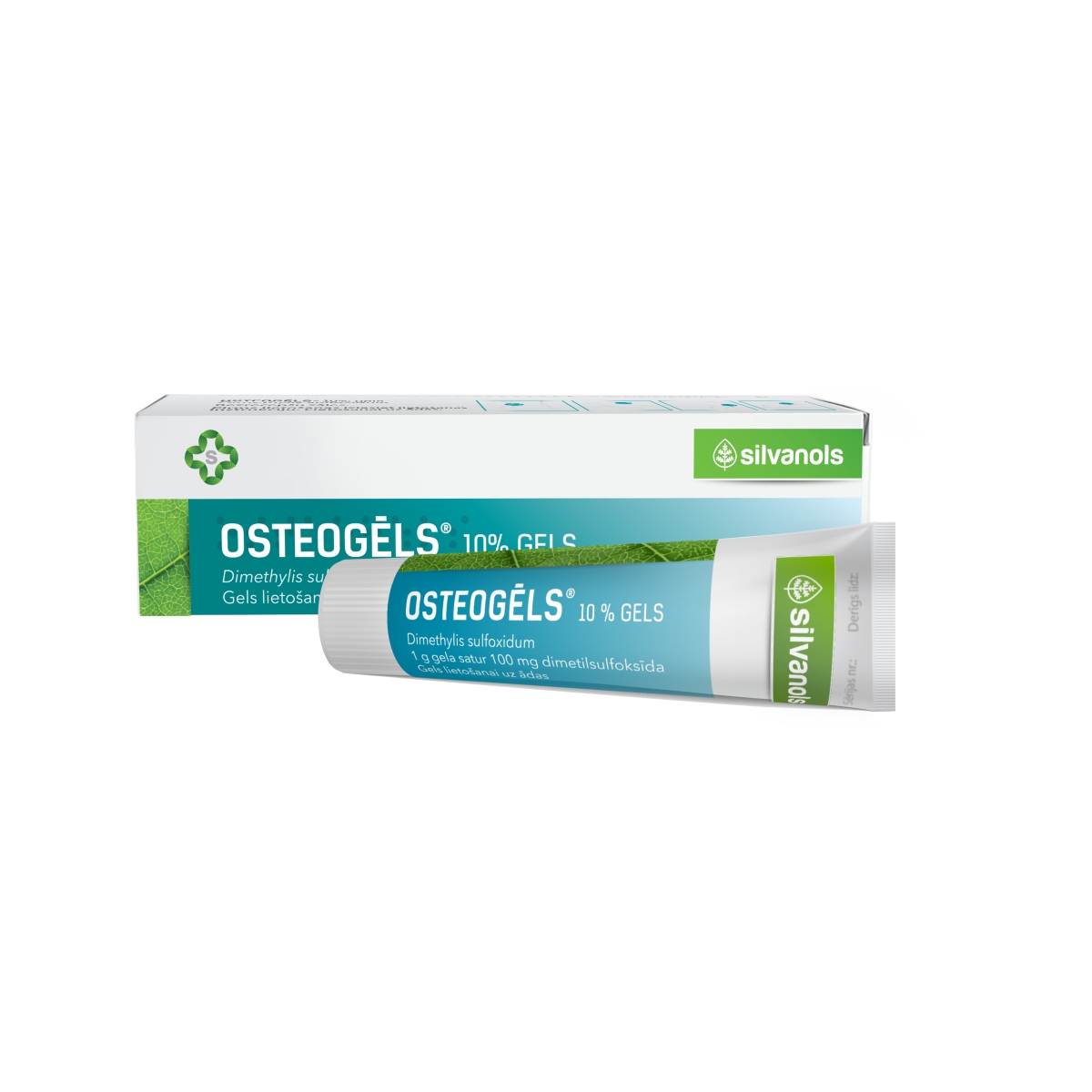 SILVANOLS Osteogēls 10 % gels, 40 g. - Produkta attēls