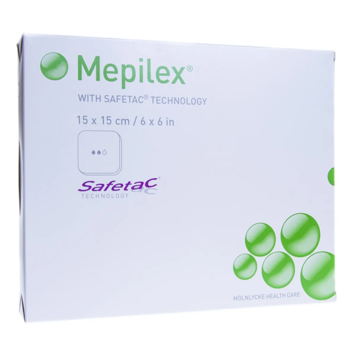 MEPILEX 15 x 15cm, sterils pārsējs, 5 gab. - Produkta attēls