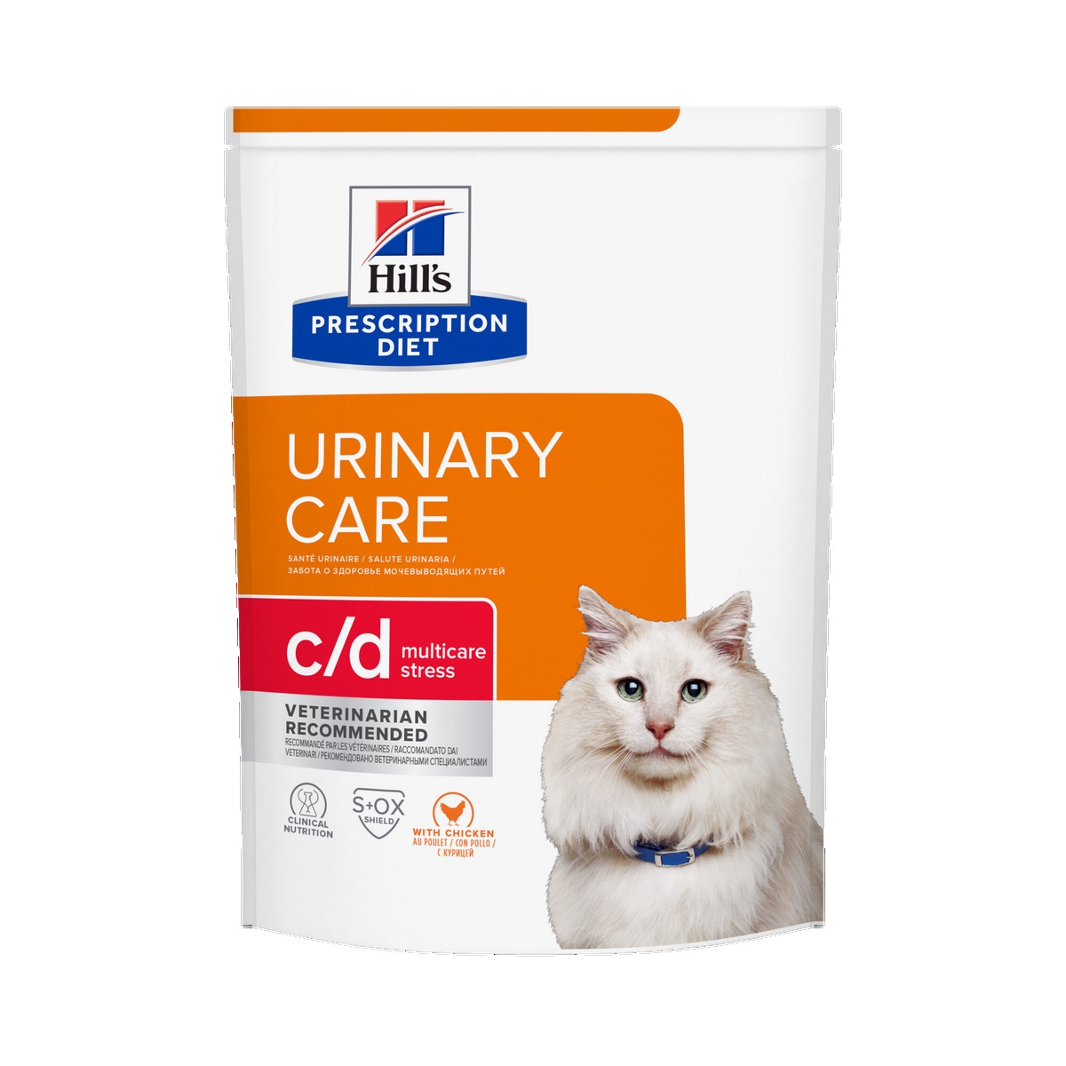 Hills PD kaķu sausā barība C/D Urinary Stress vista 400g - Produkta attēls