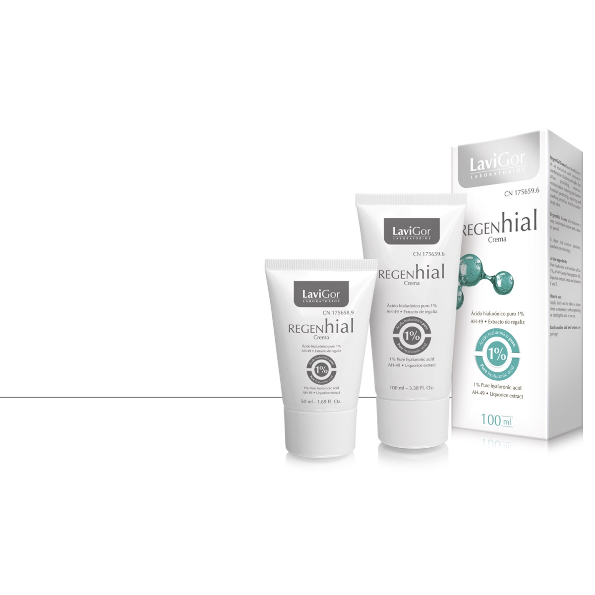 LAVIGOR Regehial krēms 1%, 50 ml - Produkta attēls