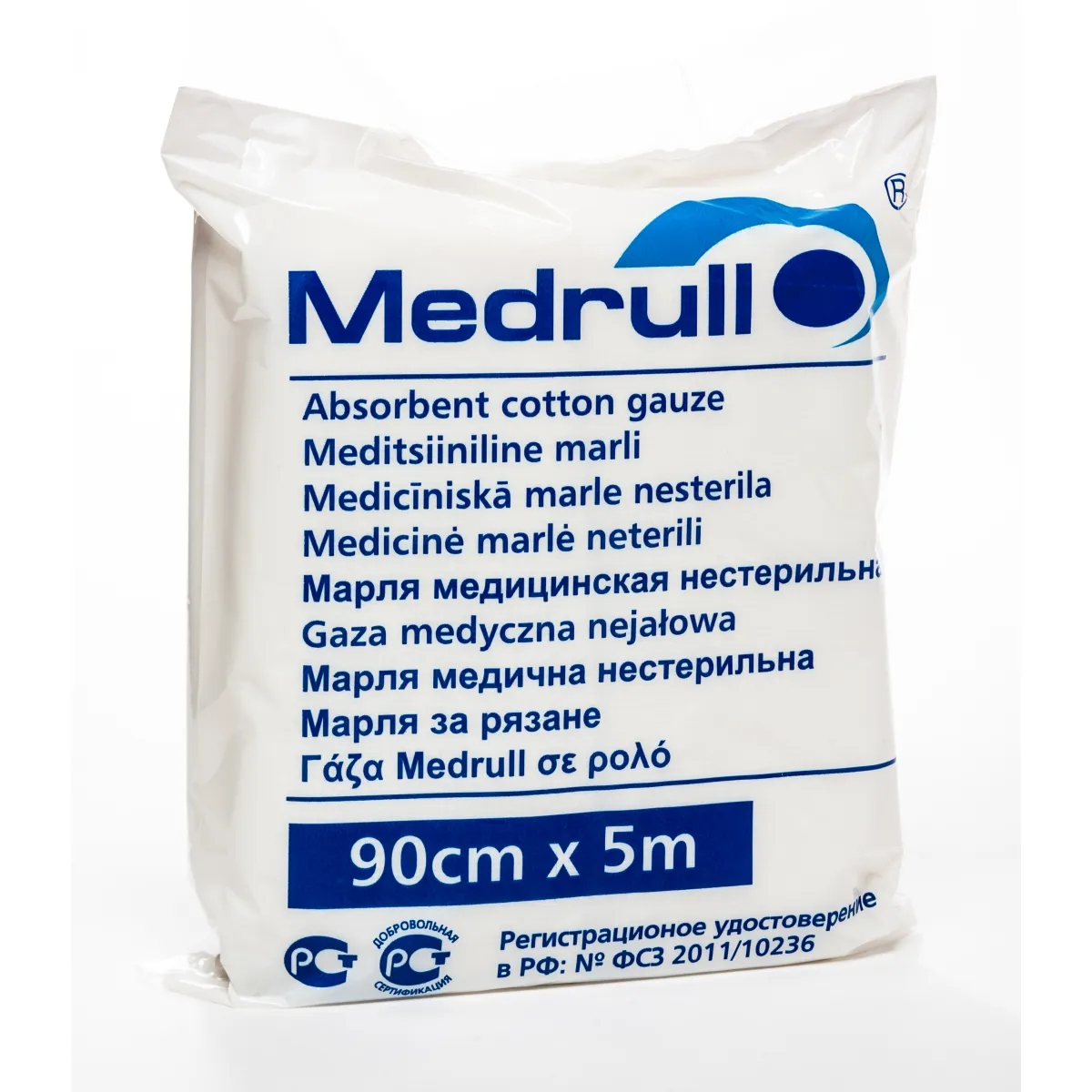 MEDRULL Marle medicīniskā nest., 5 m x 90 cm - Produkta attēls
