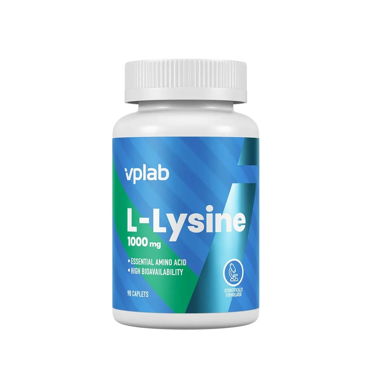 VPLAB L-Lysine kapletes, 90 gab. - Produkta attēls