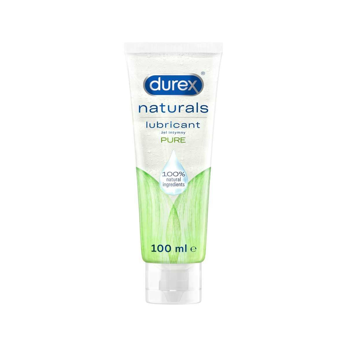 DUREX Naturals Pure lubrikants, 100 ml - Produkta attēls