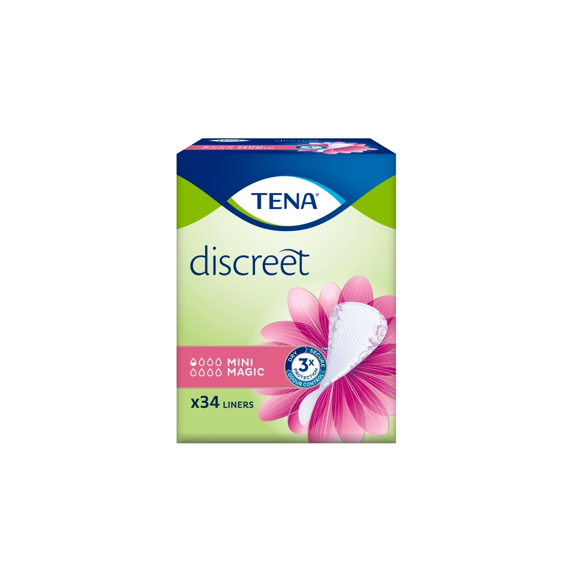 TENA Discreet Mini Magic ieliktnīši, 34 gab. - Produkta attēls