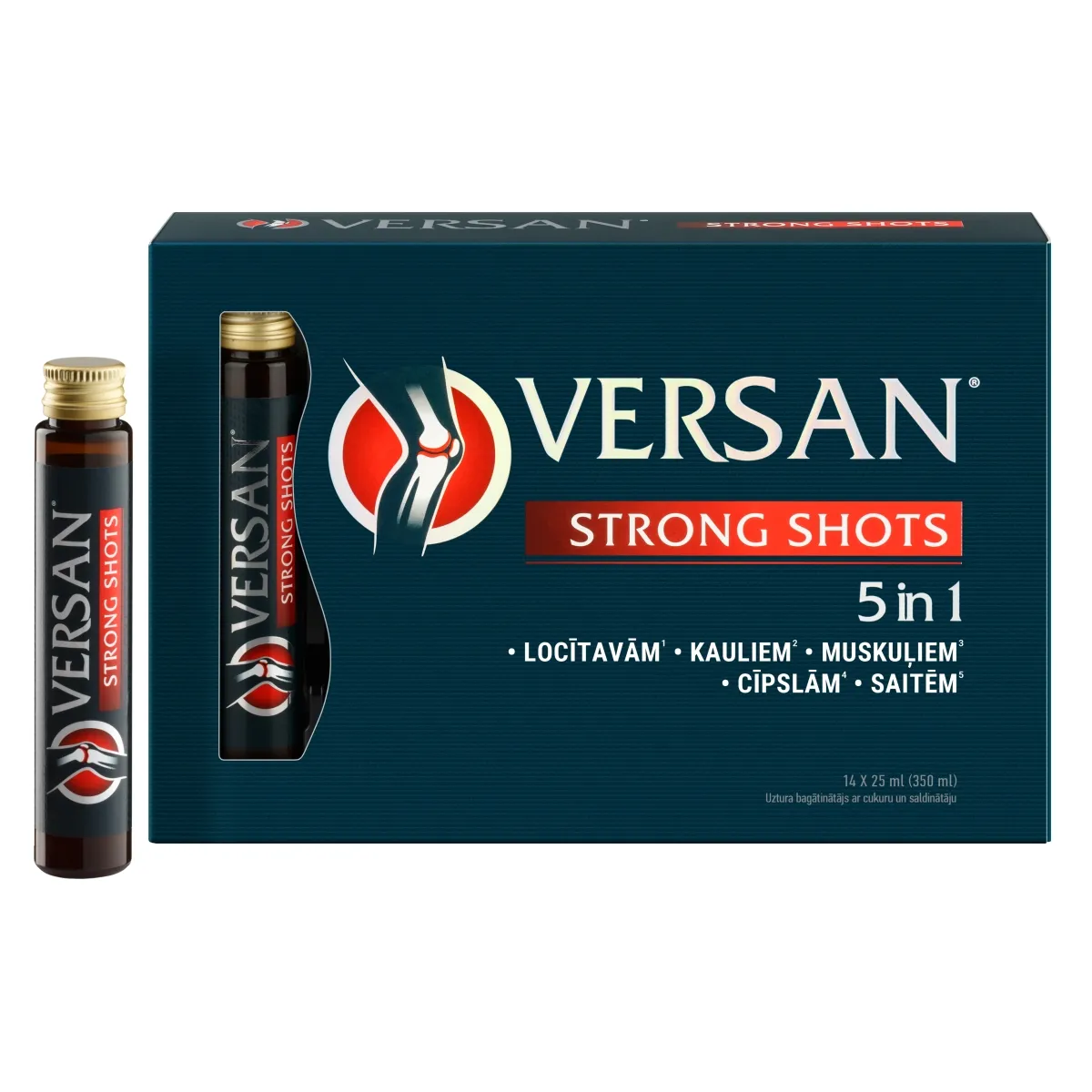 VERSAN® Strong shots 5 in1 (25 ml), 14 gab. - Produkta attēls