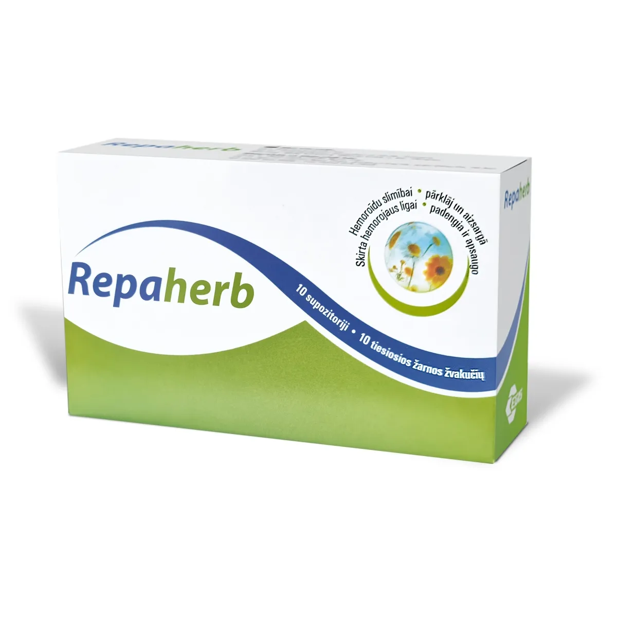 REPAHERB supozitoriji, 10 gab. - Produkta attēls