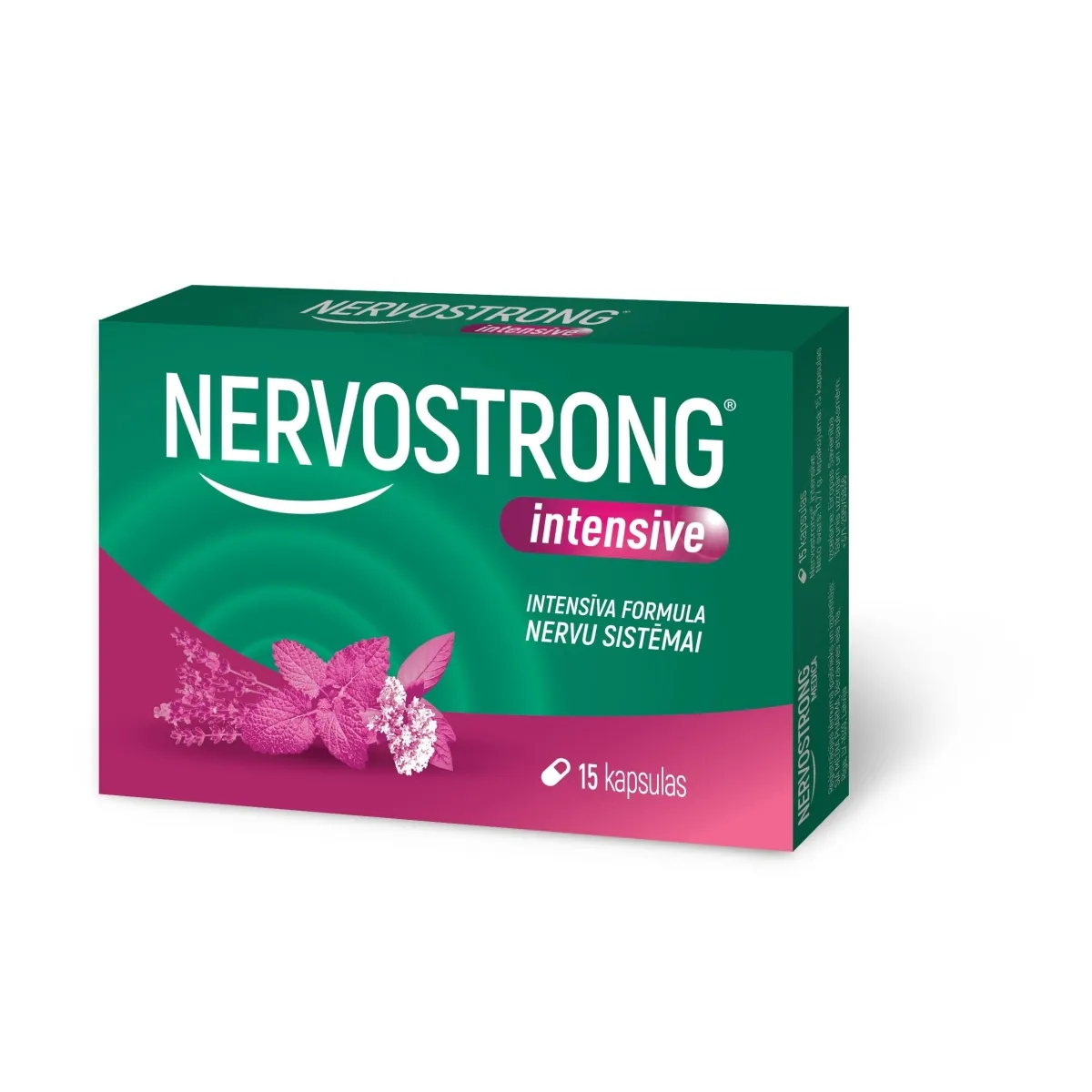 NERVOSTRONG Intensive kapsulas, 15 gab - Produkta attēls