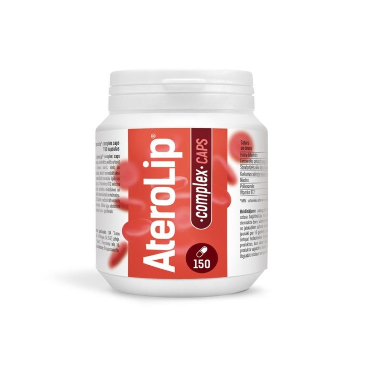 ATEROLIP Complex Caps, 150 gab. - Produkta attēls