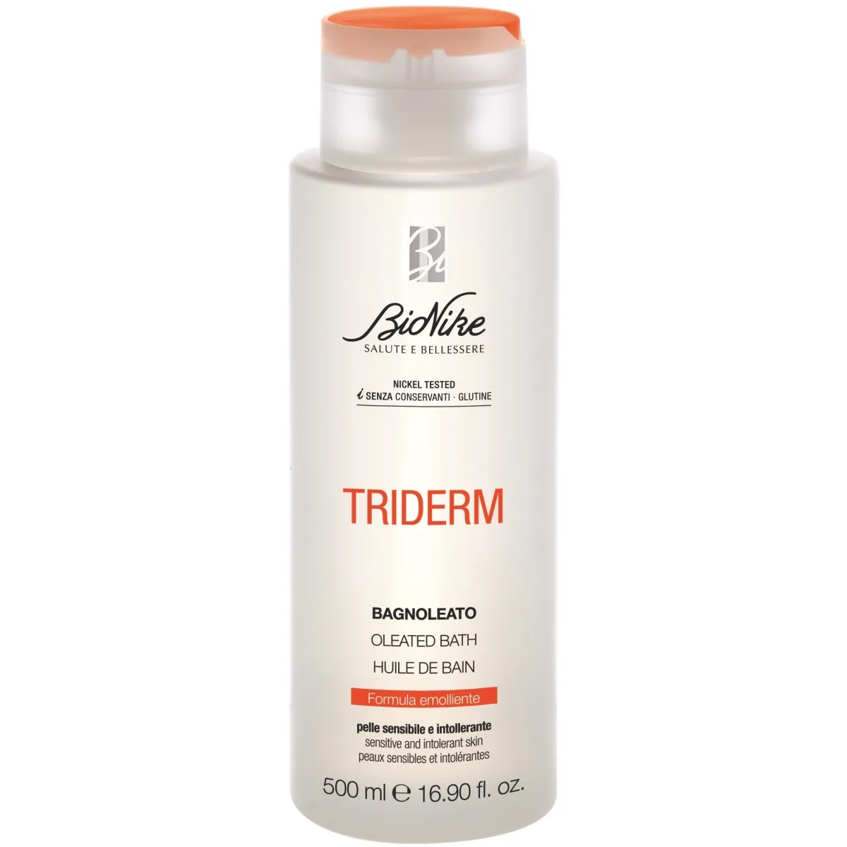 BIONIKE Triderm Oleated Bath dušas eļļa, 500 ml - Produkta attēls