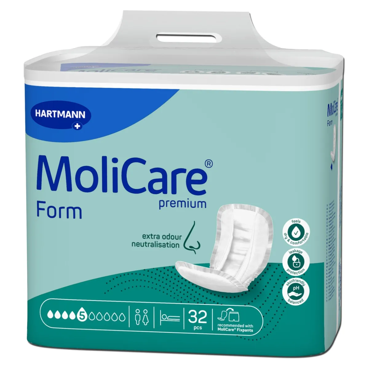 MOLICARE Premium Form 5D ieliktņi, 32 gab. - Produkta attēls