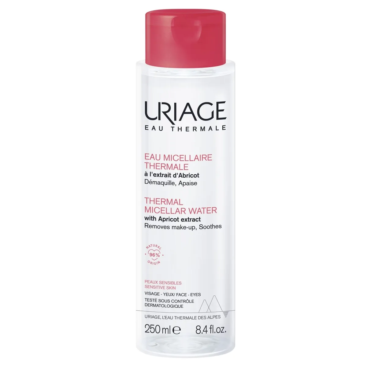 URIAGE Thermale micelārais ūdens jūtīgai ādai, 250 ml - Produkta attēls