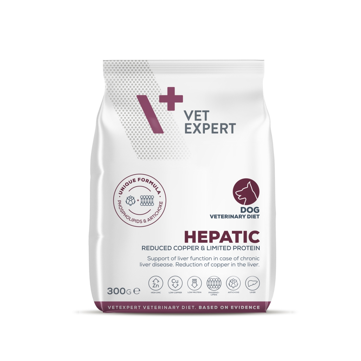 4T VD SUŅU HEPATIC SAUSĀ B 300G - Produkta attēls