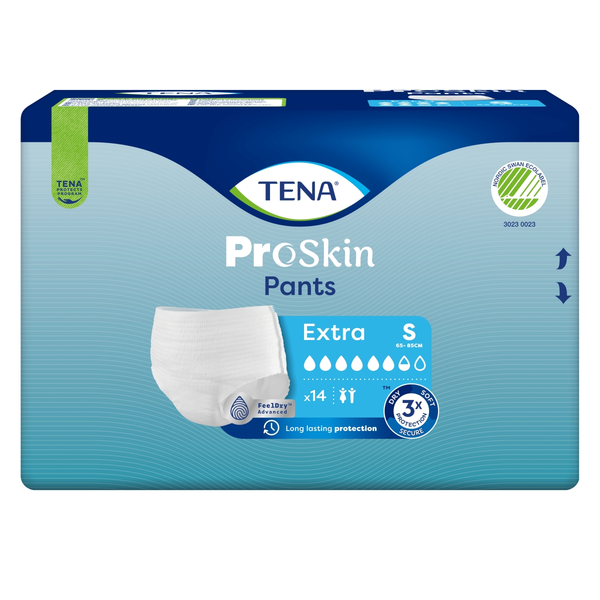 TENA Pants Extra biksītes S izmērs, 14 gab. - Produkta attēls