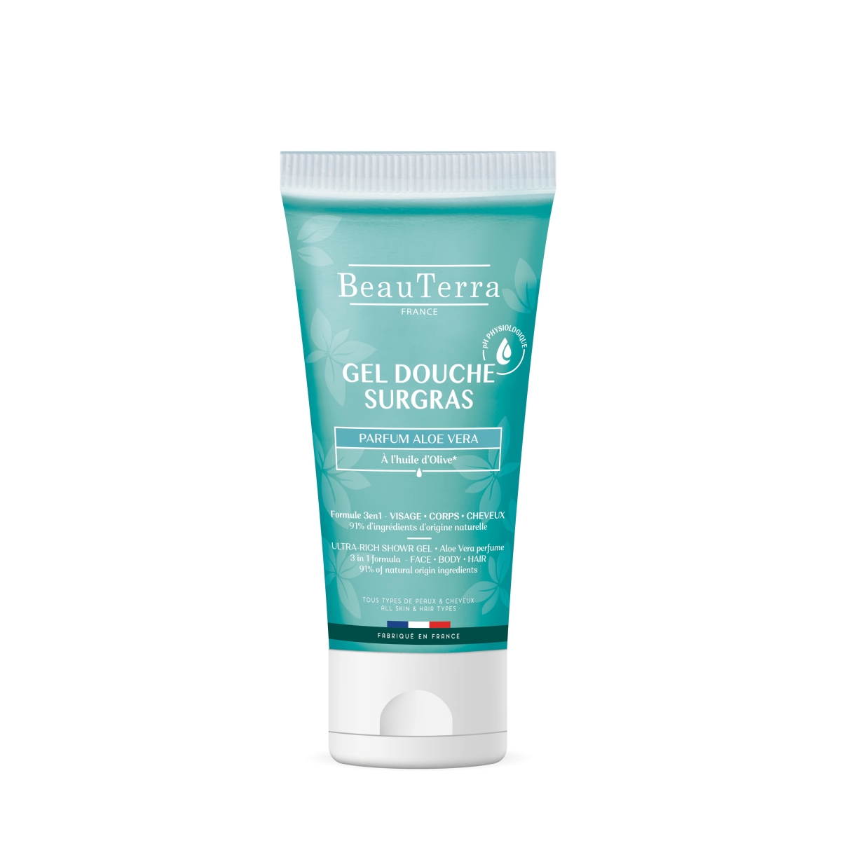 BEAUETRRA Aloe Vera dušas želeja ar olīveļļu, 200 ml - Produkta attēls