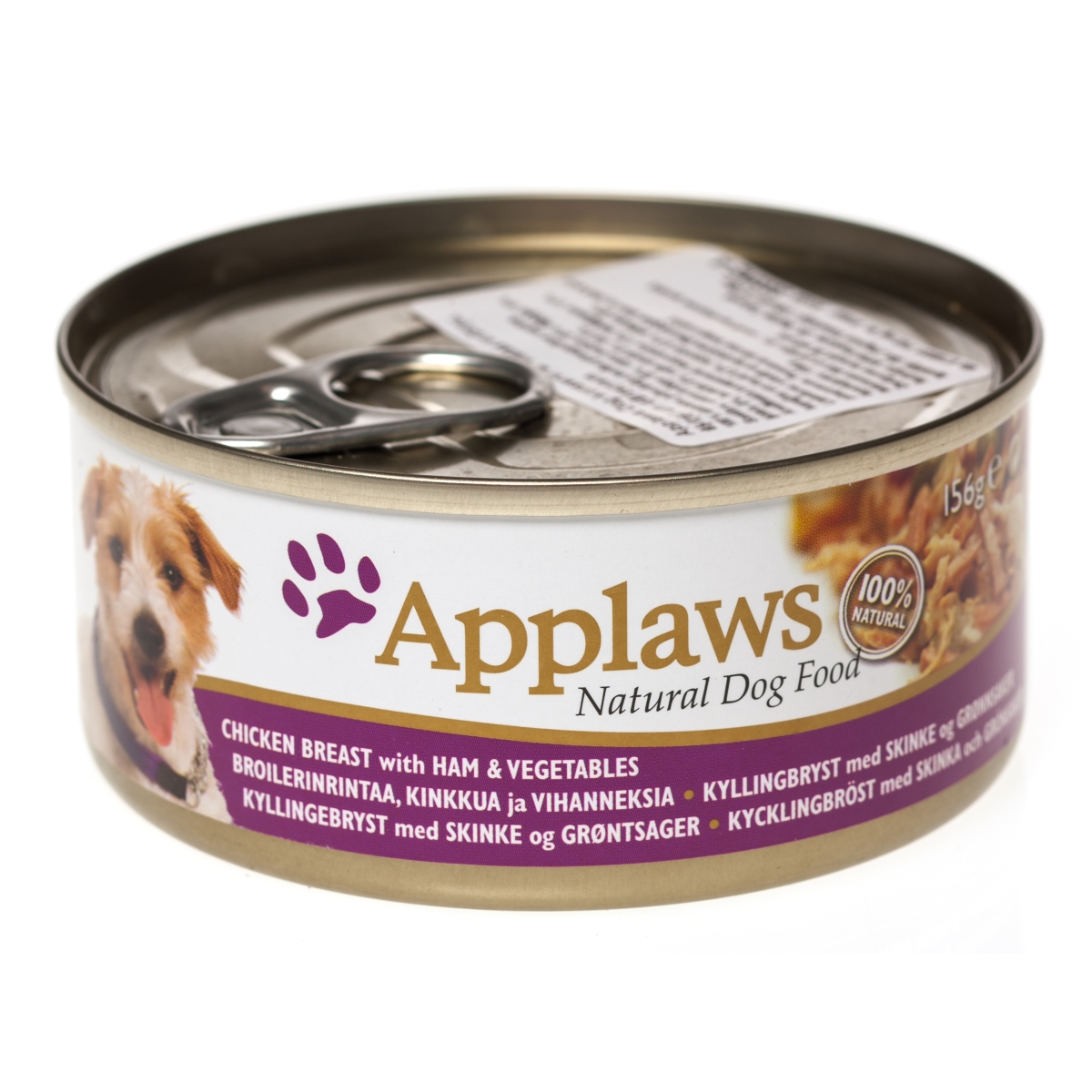 Applaws suņu konservēta barība vista/šķiņķis/ dārzeņi 156g (3035) - Produkta attēls