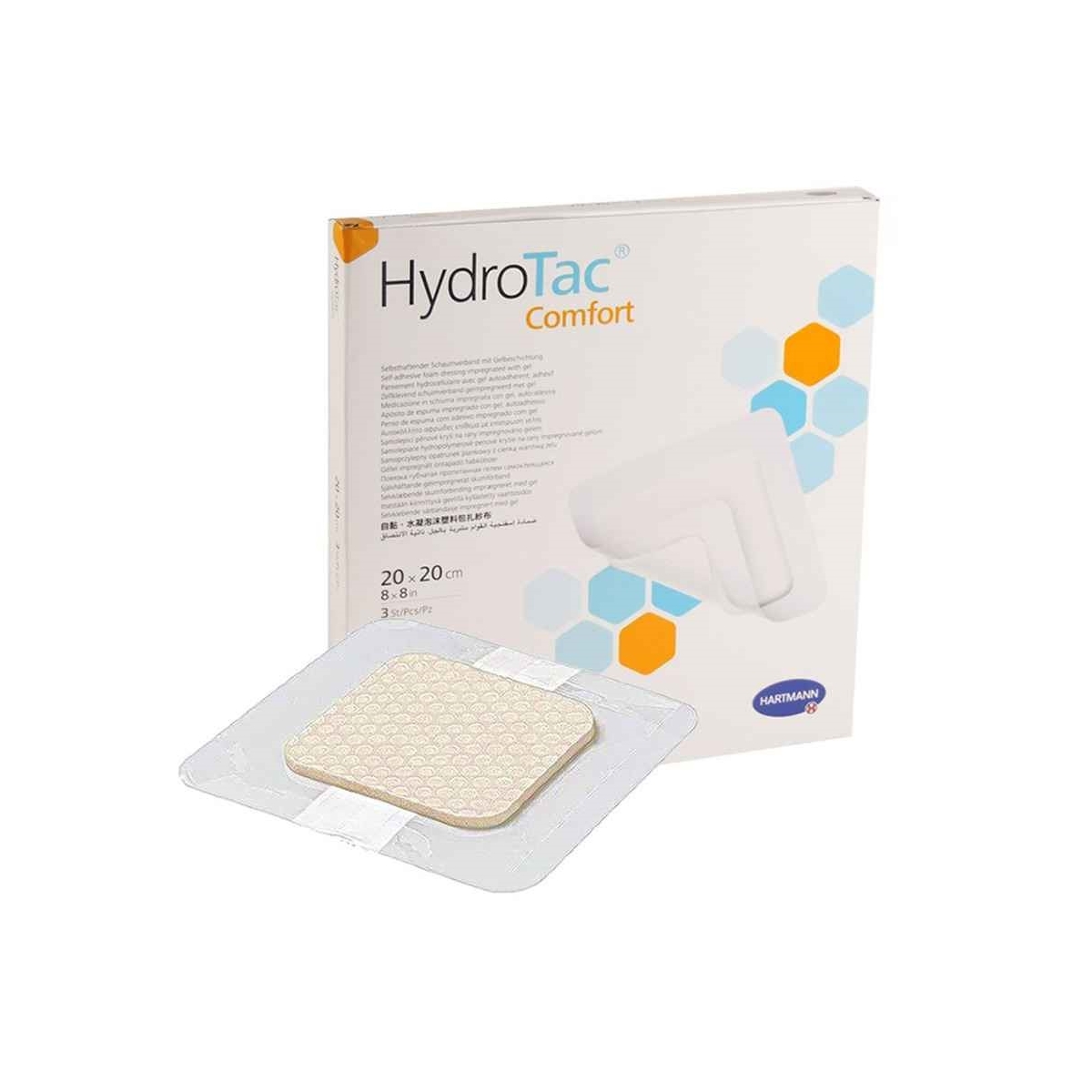 HYDROTAC Comfort brūču pārsējs (20 x 20 cm), 1 gab. - Produkta attēls