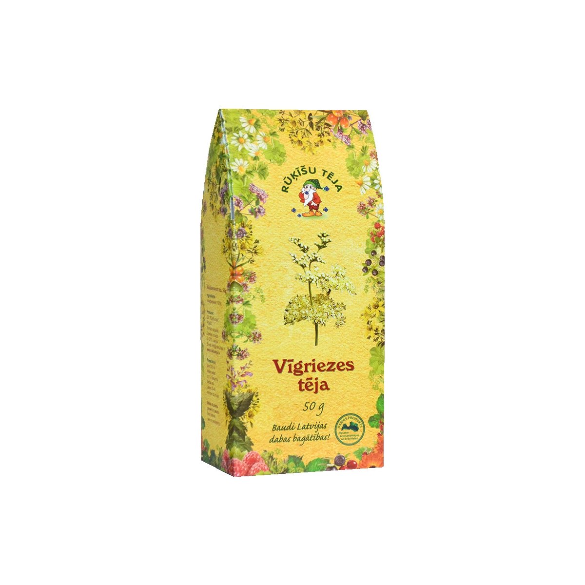 RŪĶĪŠU TĒJA VĪGRIEZES 50G - Produkta attēls