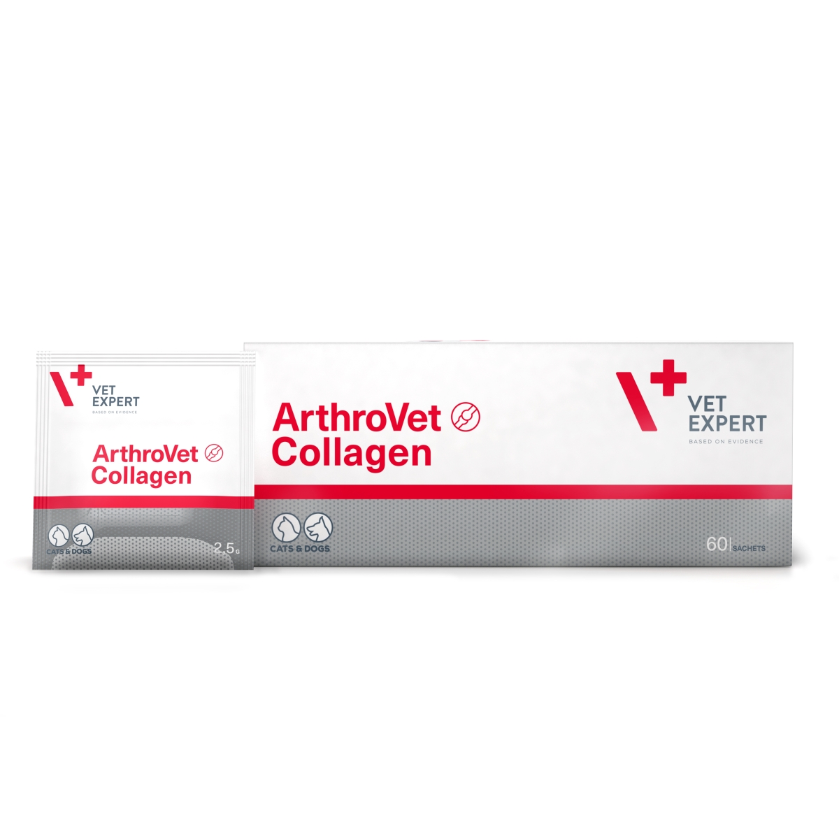 VE ARTHROVET COLLAGEN PULV N60 SUŅIEM/KAĶIEM - Produkta attēls