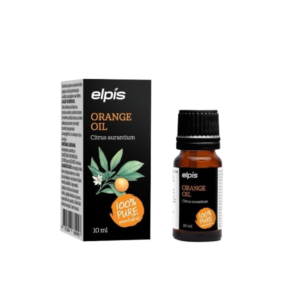 ELPIS Saldā apelsīna ēteriskā eļļa, 10 ml - Produkta attēls