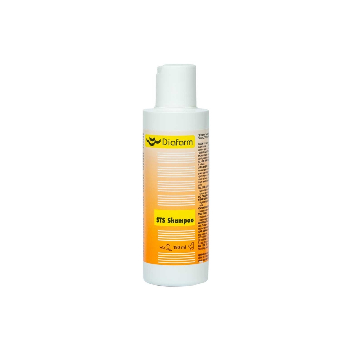 DF SULPHUR TAR SALICYLIC SHAMPOO 150ML - Produkta attēls
