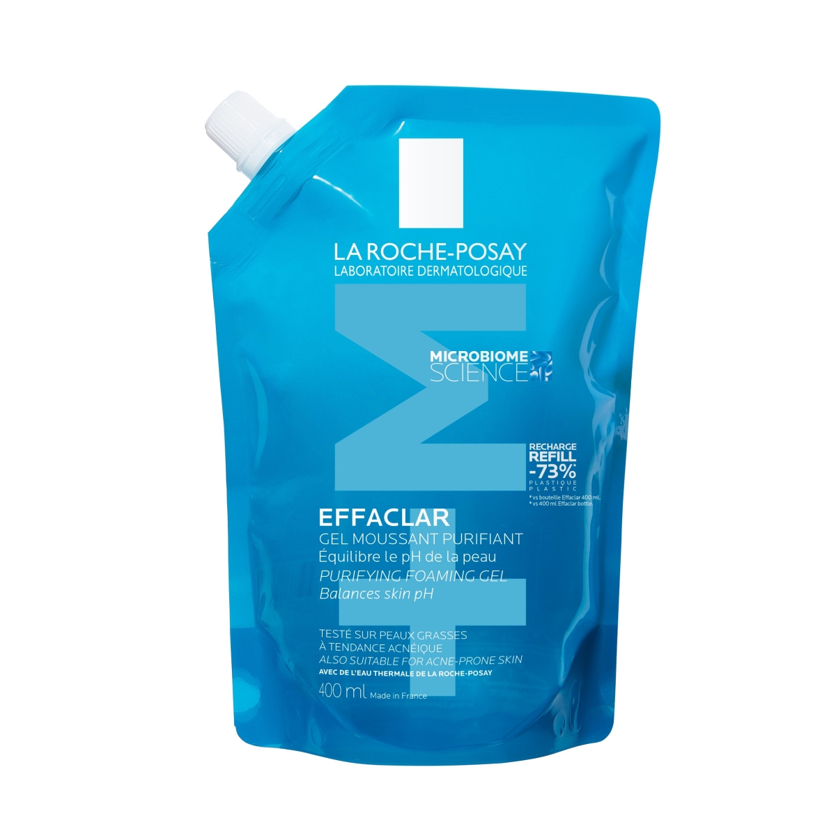 LA ROCHE-POSAY Effaclar attīroša želeja (uzp.iep), 400 ml - Produkta attēls