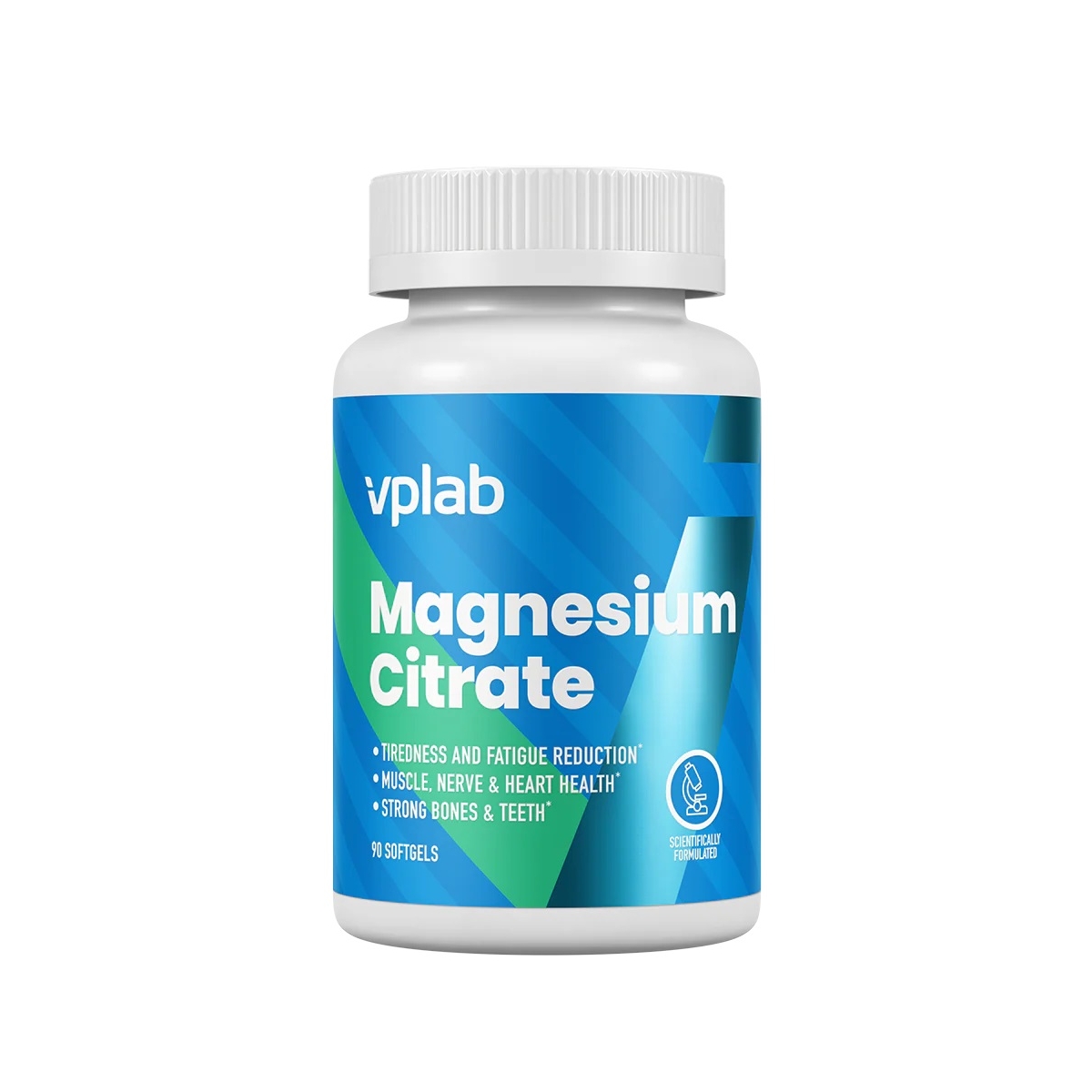 VPLAB Magnesium Citrate mīkstās kapsulas, 90 gab. - Produkta attēls
