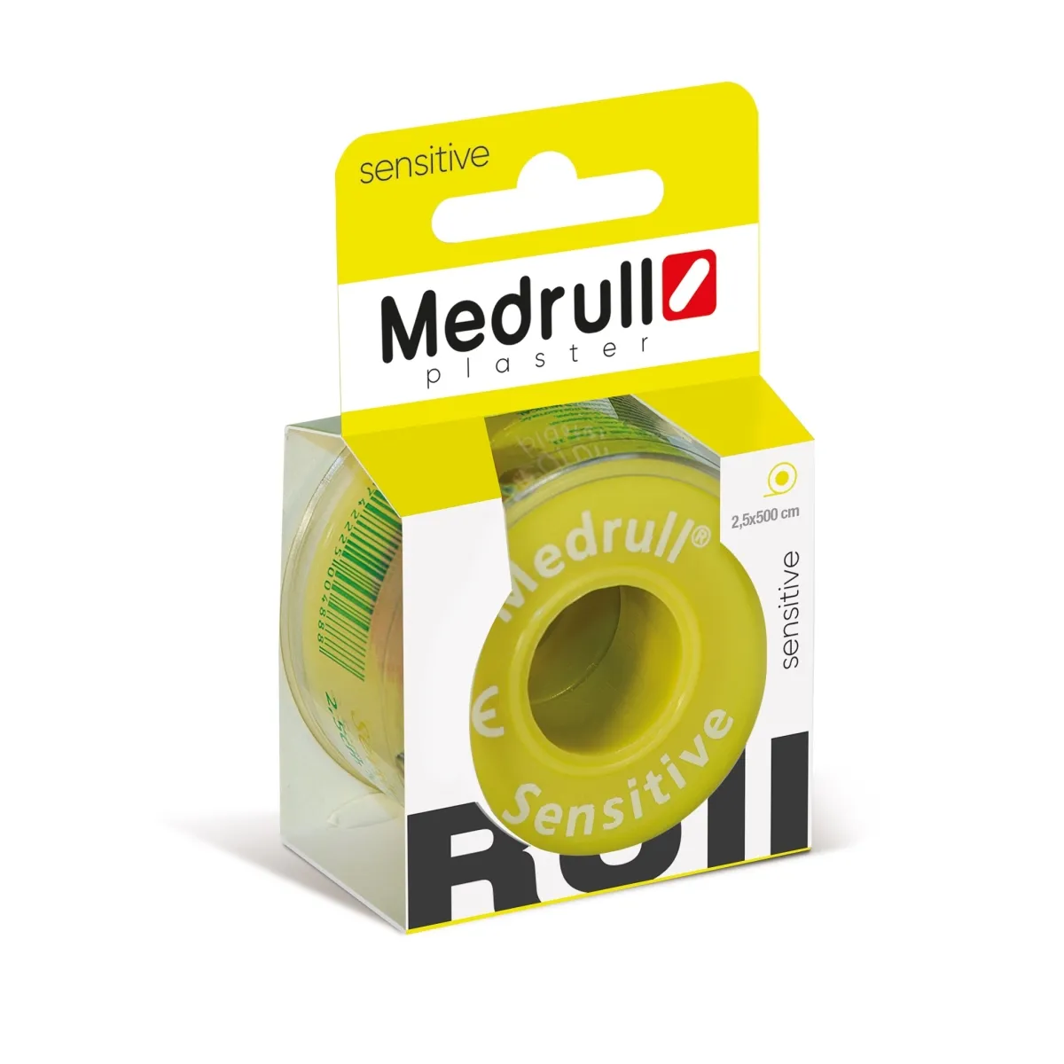 MEDRULL plāksteris "Sensitive", 2,5 cm x 500 cm - Produkta attēls