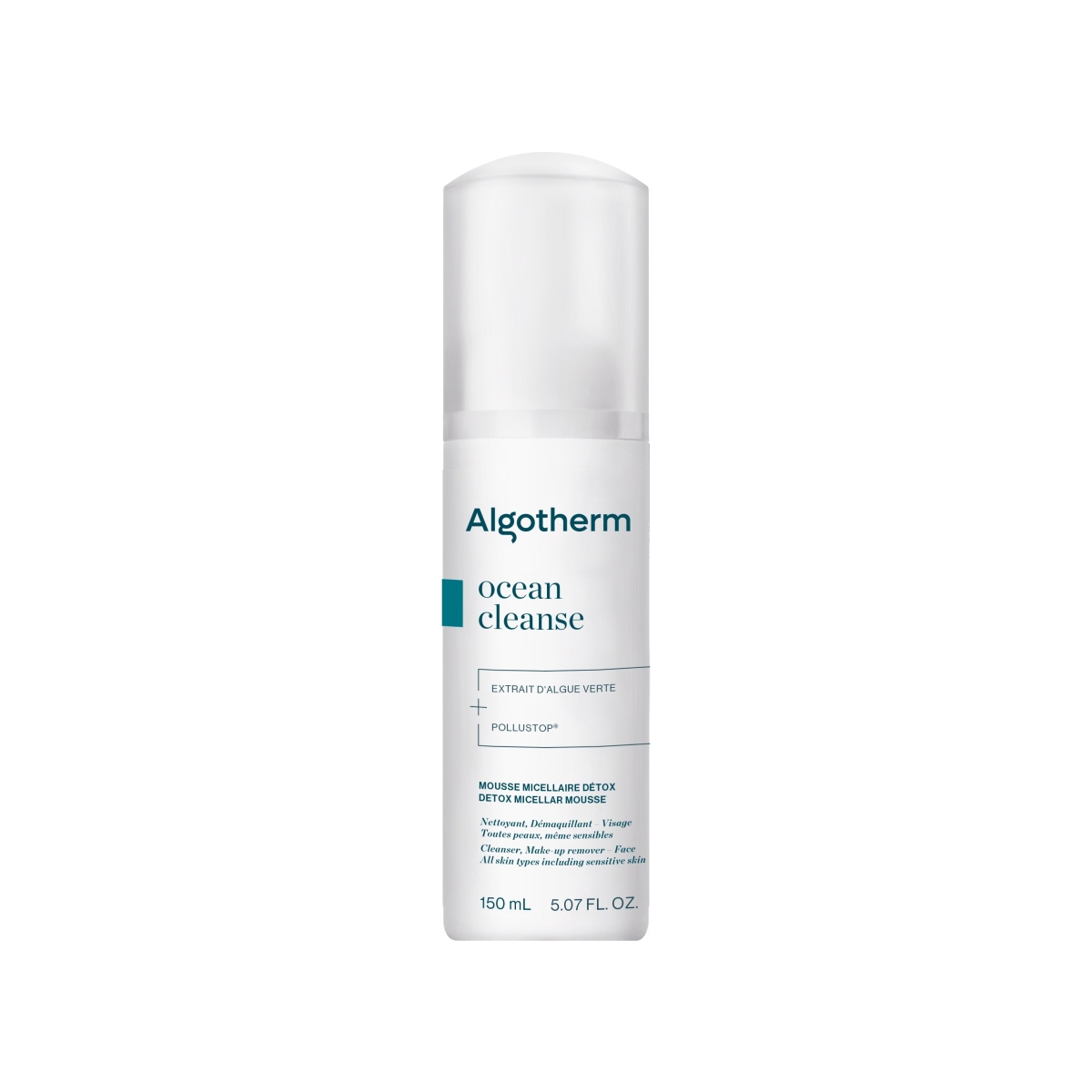ALGOTHERM Ocean Cleanse Detox micelārās putas, 150 ml - Produkta attēls