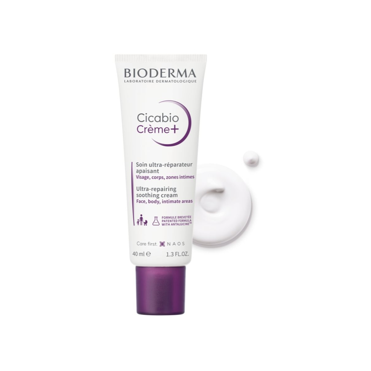 BIODERMA Cicabio Crème+ krēms 40 ml - Produkta attēls