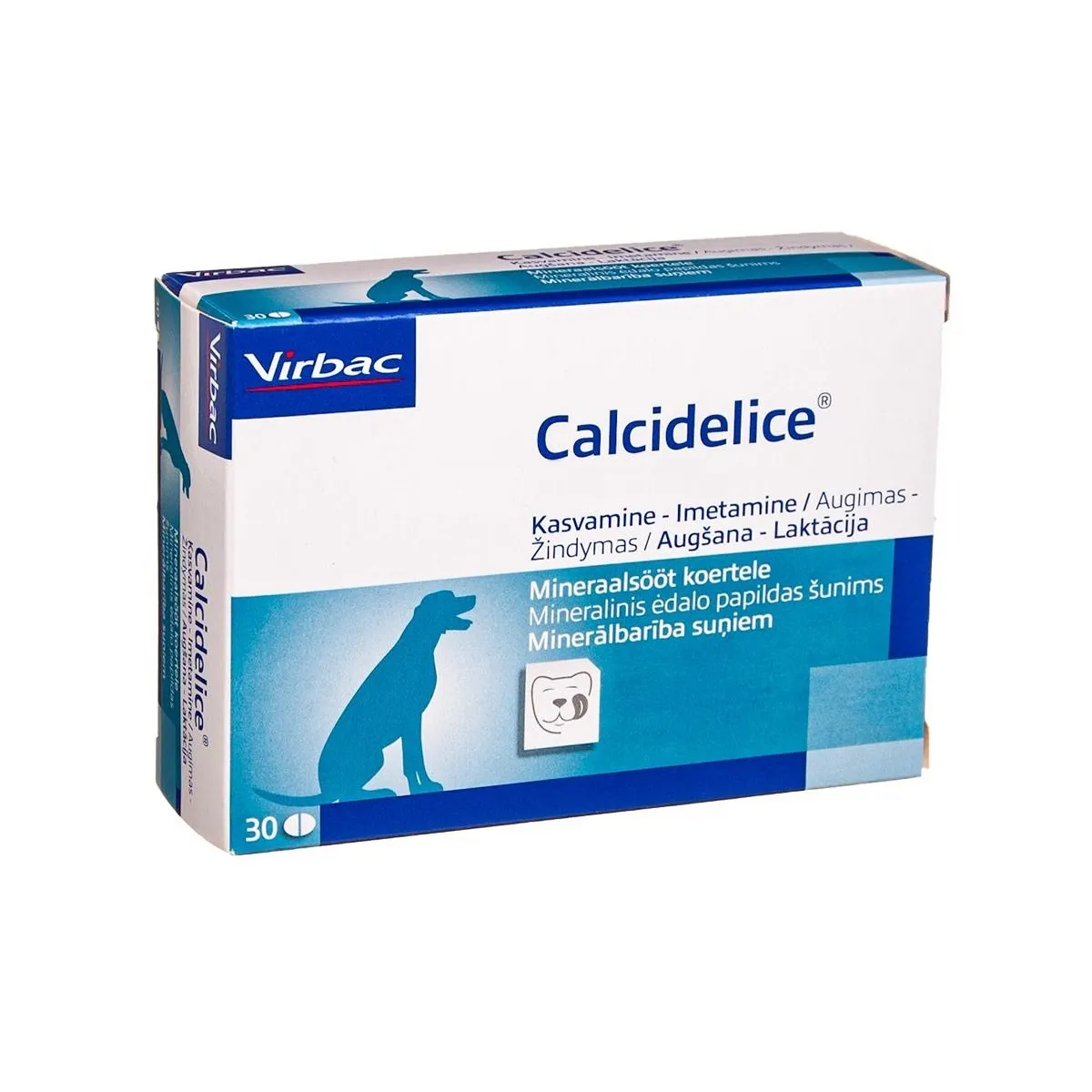 CALCIDELICE TBL. N30 - Produkta attēls