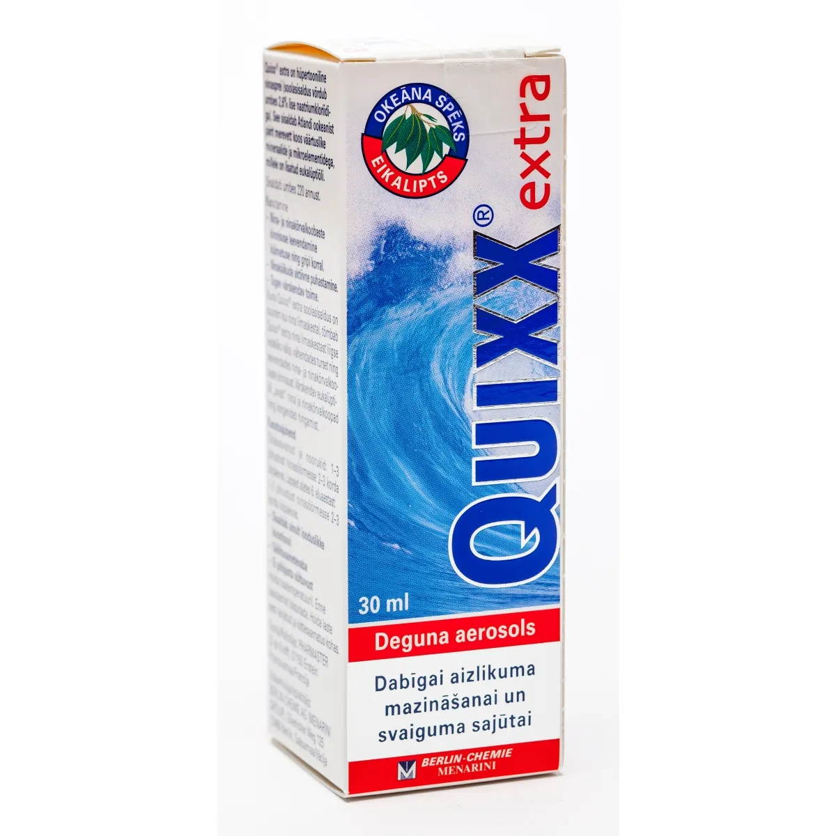 QUIXX Extra deguna aerosols, 30ml - Produkta attēls