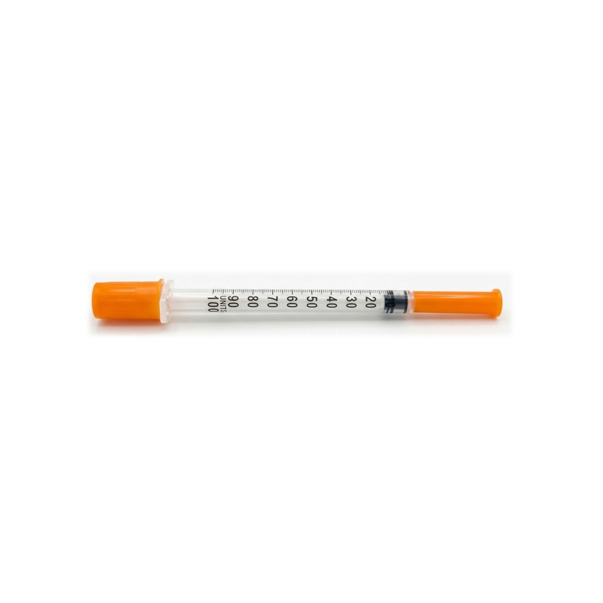 Insulīna šļirce (29 g), 1 ml, 100 gab - Produkta attēls