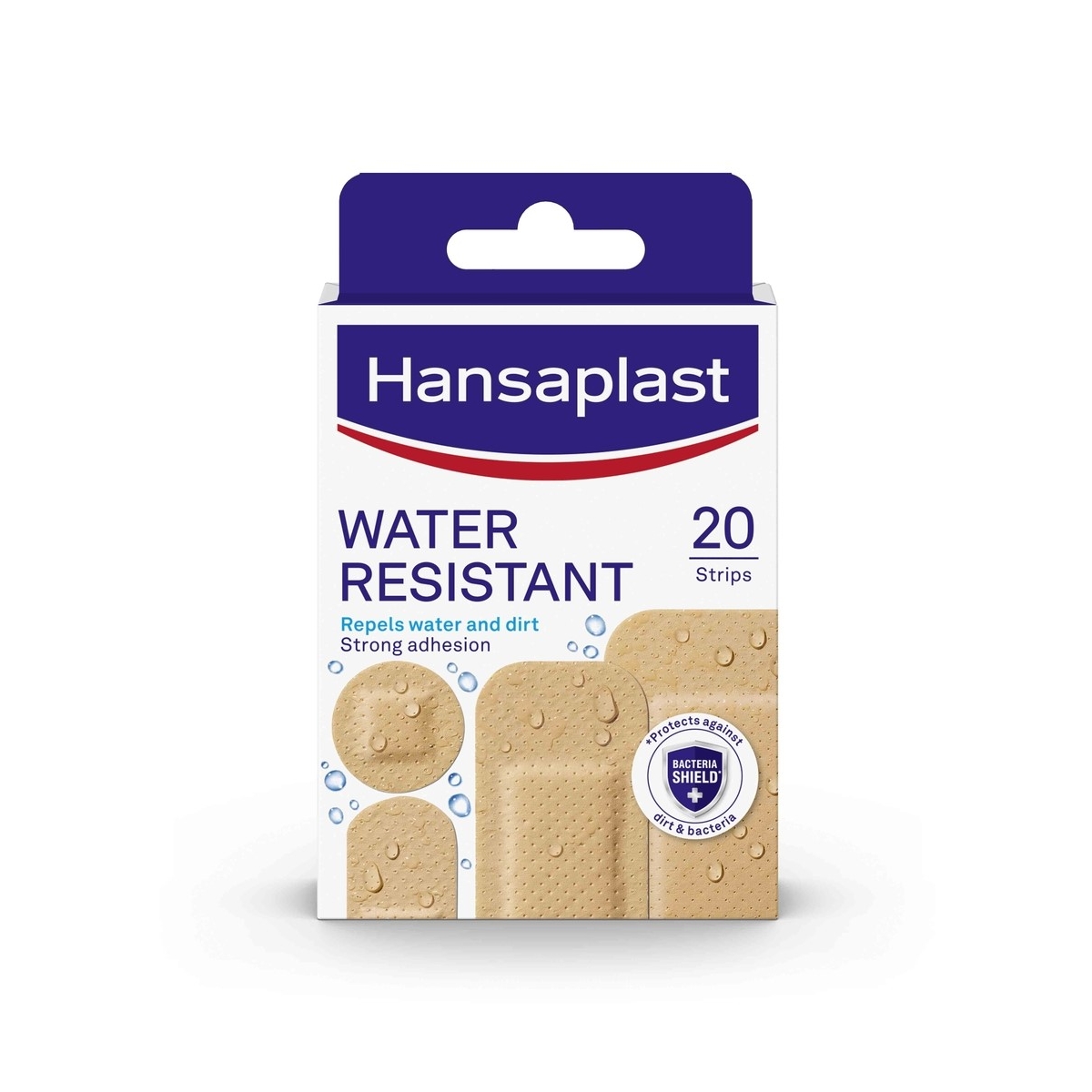 HANSAPLAST Universal plāksteri nelielu brūču aizsardzībai, 20 gab. - Produkta attēls