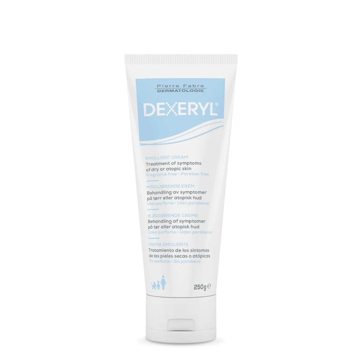 DEXERYL mīkstinošs krēms, 250g - Produkta attēls