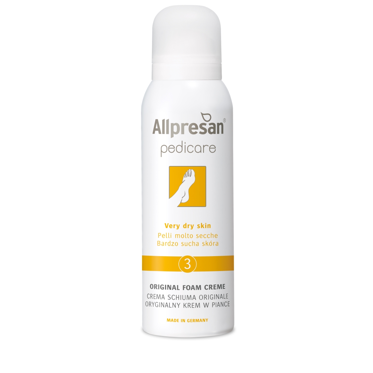 ALLPRESAN *3 putas-krēms ļoti sausai kāju ādai, 125ml - Produkta attēls