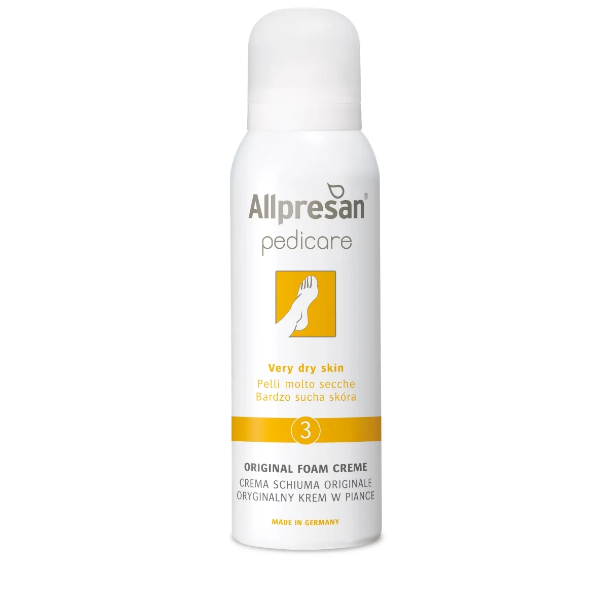 ALLPRESAN *3 putas-krēms ļoti sausai kāju ādai, 125ml - Produkta attēls