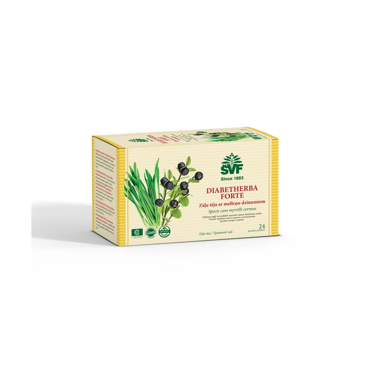 TĒJA DIABETHERBA FORTE 1.5G N24 (LIET) - Produkta attēls