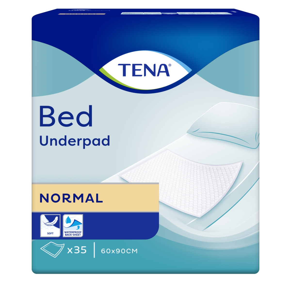 TENA Bed Normal paladziņi 60x90cm, 35 gab. - Produkta attēls