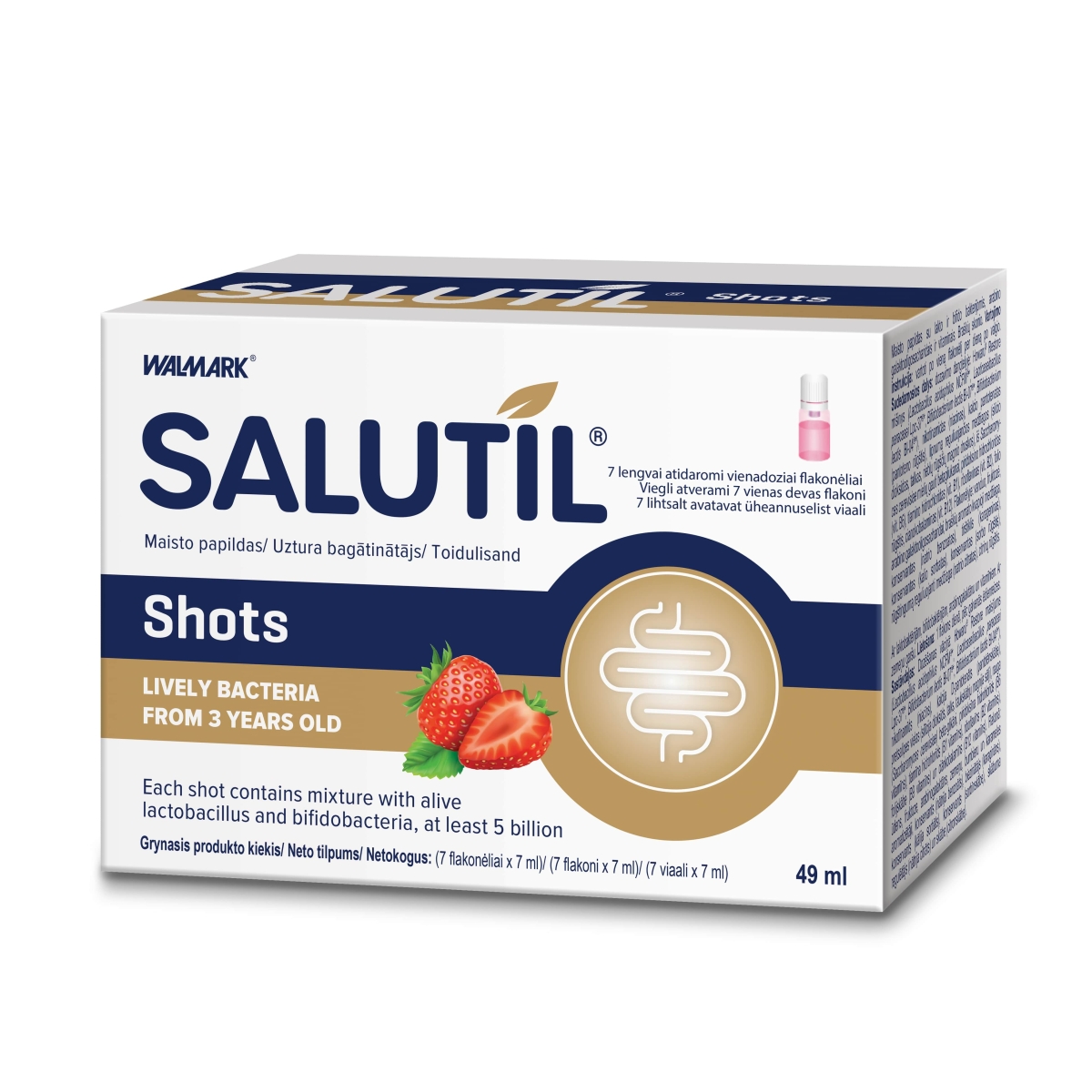 SALUTIL Shots 7ml, 7 gab. - Produkta attēls