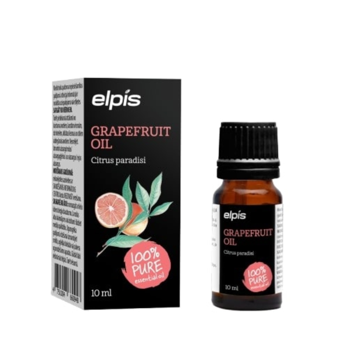 ELPIS Greipfrūtu ēteriskā eļļa, 10 ml - Produkta attēls