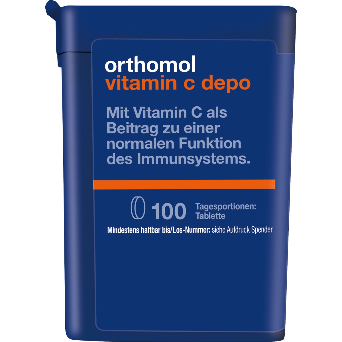 ORTHOMOL Vit C Depo tabletes, 100 gab - Produkta attēls