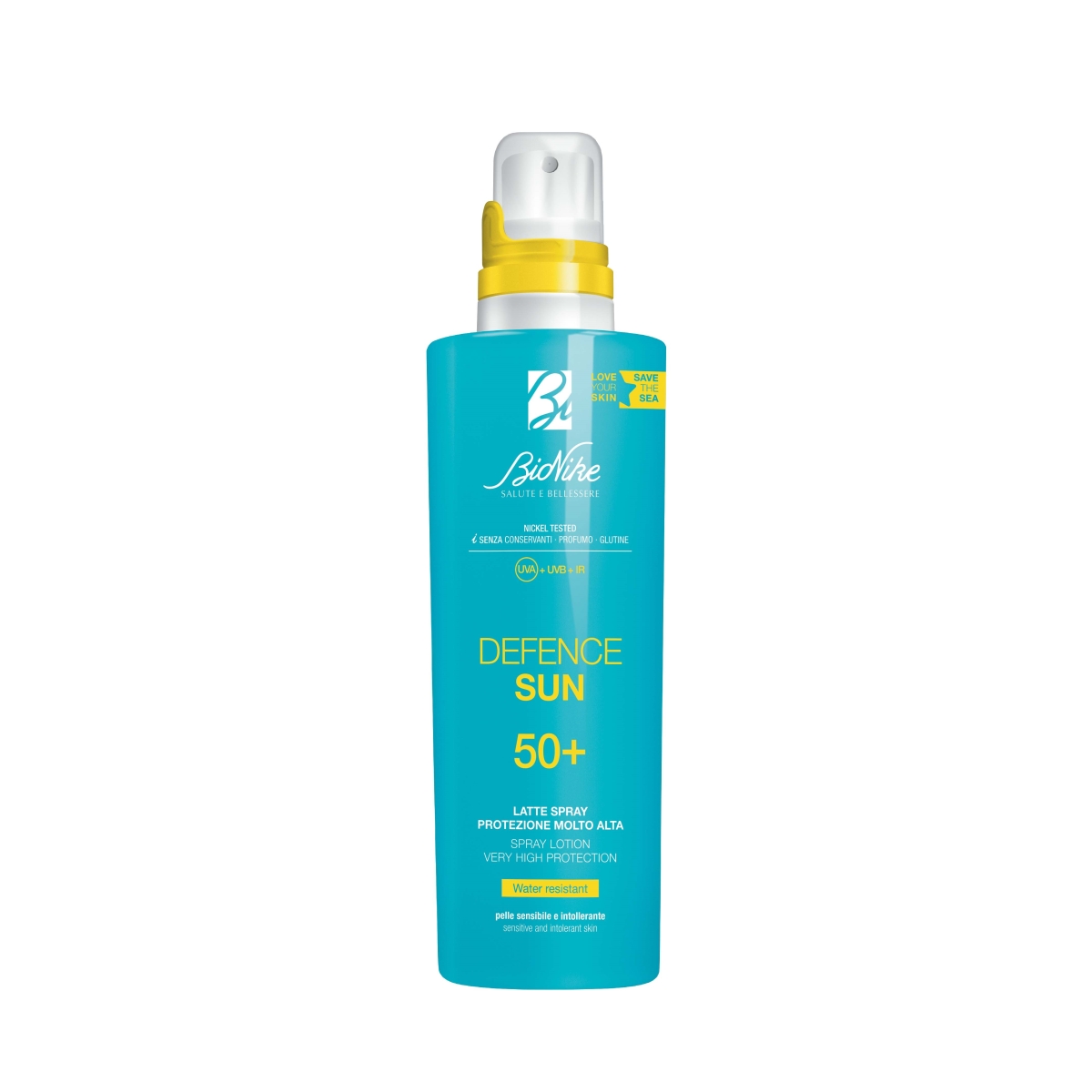 BIONIKE Defence Sun 50+ izsmidzināms fluīds/losjons, 200 ml - Produkta attēls