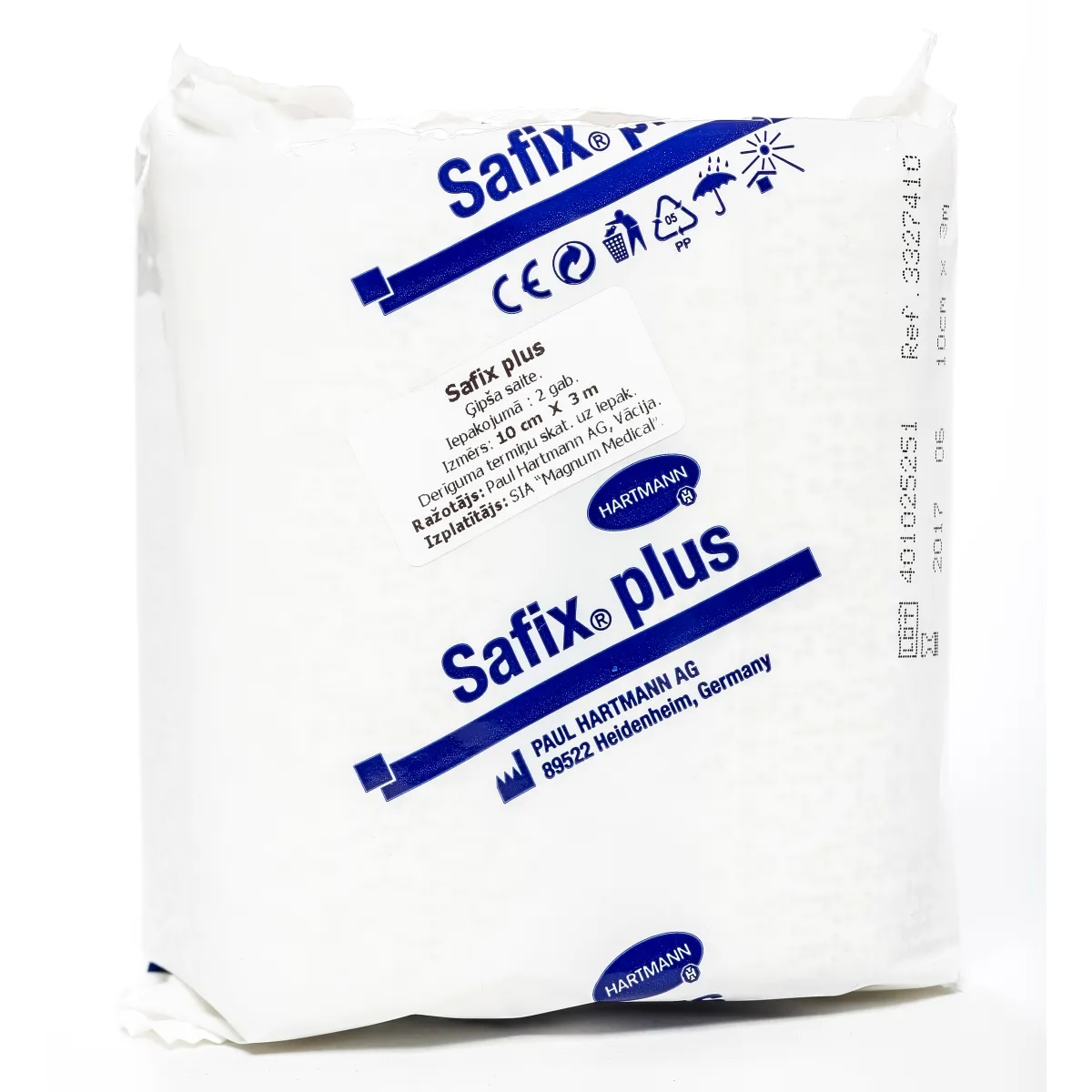 SAFIX Plus ģipša saite (10 cm x 3 m), 2 gab - Produkta attēls