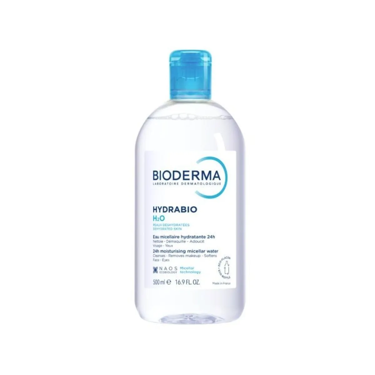 BIODERMA Hydrabio H2O micelārais ūdens 500 ml - Produkta attēls