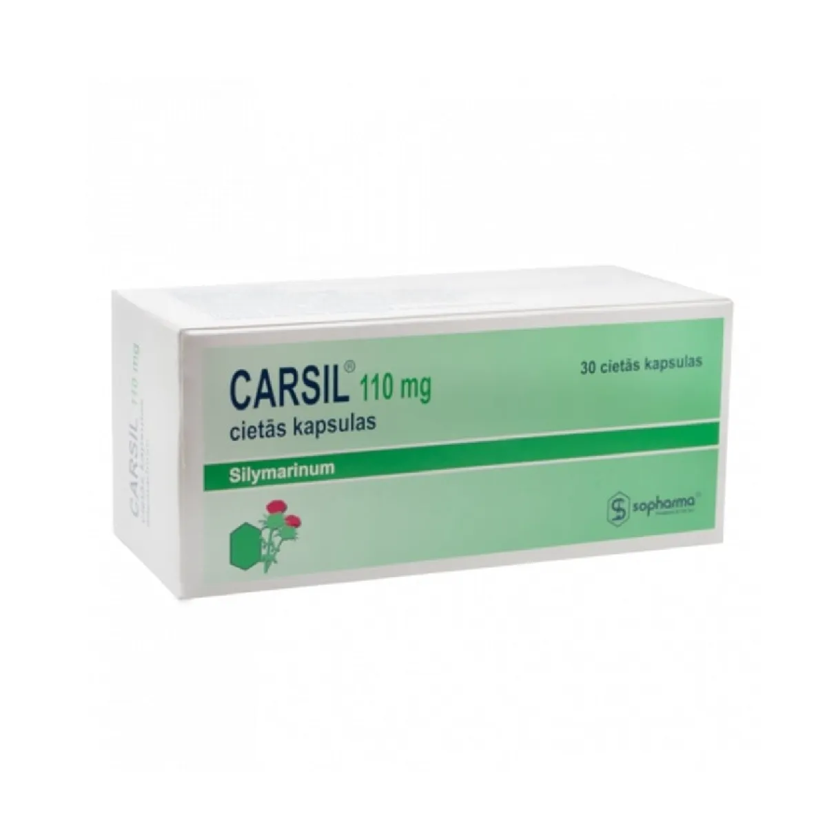 CARSIL CPS 110MG N30 - Produkta attēls