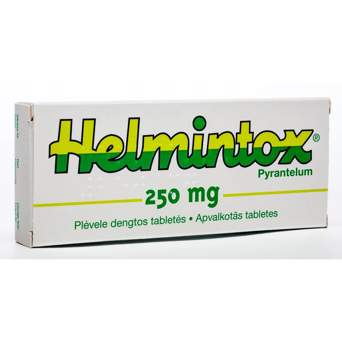 HELMINTOX 250MG TABLETES N3 - Produkta attēls