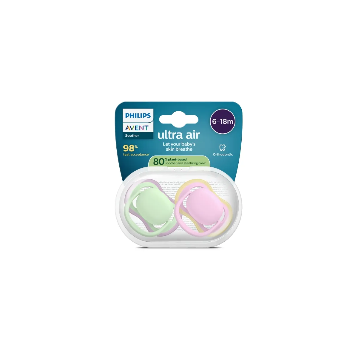 PHILIPS Avent māneklītis Ultra Air, 6-18M (2 gab) - Produkta attēls